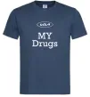 Мужская футболка KIA my drugs Темно-синий Мужская футболка KIA my drugs Темно-синий фото
