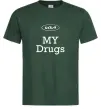 Мужская футболка KIA my drugs Темно-зеленый Мужская футболка KIA my drugs Темно-зеленый фото