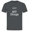 Мужская футболка KIA my drugs Графит Мужская футболка KIA my drugs Графит фото