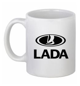 Чашка керамічна Lada logo