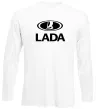 Лонгслів Lada logo Білий фото