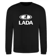 Світшот Lada logo Чорний фото