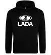 Жіноча толстовка (худі) Lada logo Чорний фото