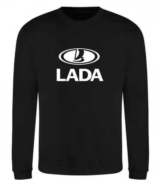 Світшот Lada logo Чорний фото