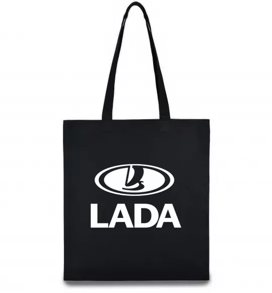 Еко-сумка Lada logo Чорний фото