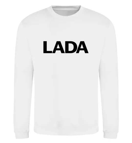 Свитшот Lada назва Белый фото