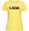 Женская футболка Lada назва Лимонный фото