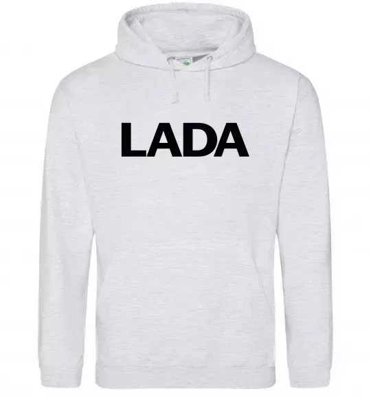 Жіноча толстовка (худі) Lada назва Сірий меланж фото