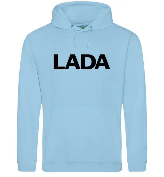 Женская толстовка (худи) Lada назва Голубой фото