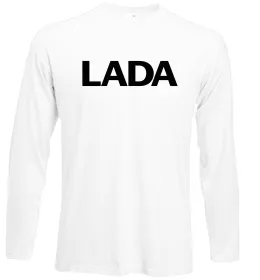Лонгслив I <3 Lada Белый фото Лонгслив I <3 Lada Белый фото