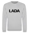 Свитшот Lada назва Серый меланж фото