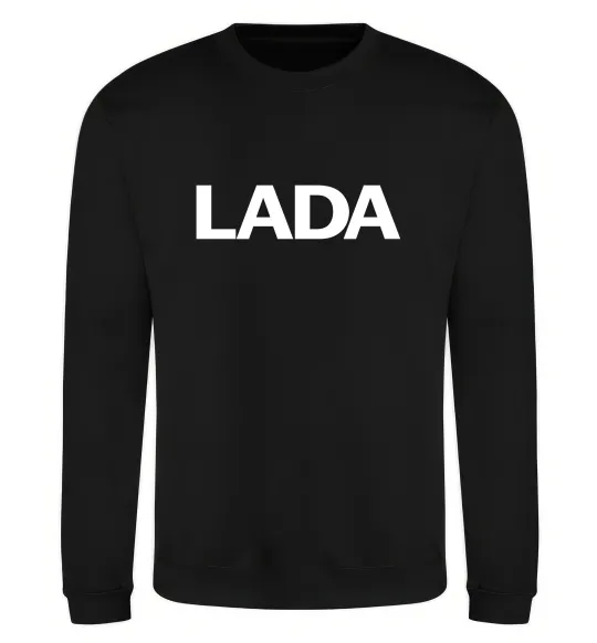 Свитшот Lada назва Черный фото