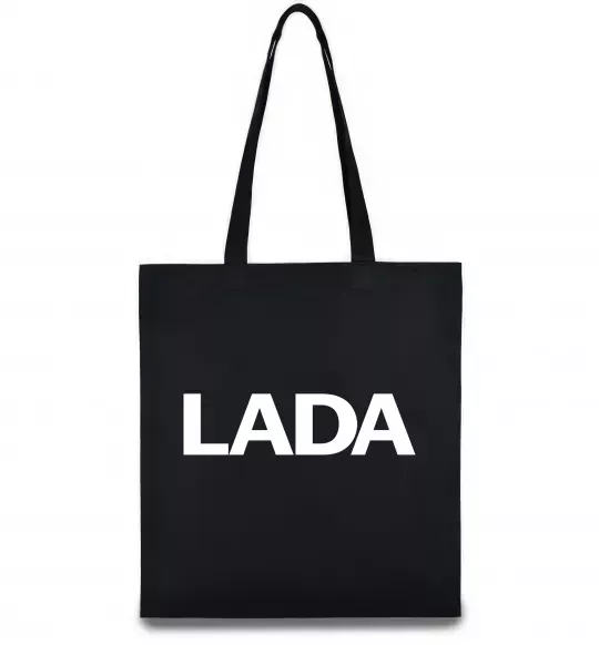 Еко-сумка Lada назва Чорний фото