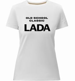 Жіноча преміум футболка Old school lada