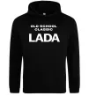 Чоловіча толстовка (худі) Old school lada Чорний фото