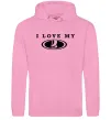 Чоловіча толстовка (худі) Love my Lada Рожевий фото