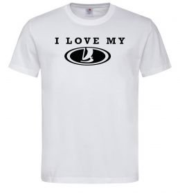 Мужская футболка Love my Lada