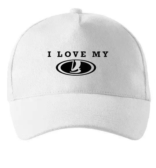 Кепка Love my Lada Белый фото