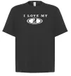 Футболка Оверсайз Love my Lada Чорний фото