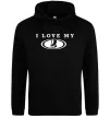 Жіноча толстовка (худі) Love my Lada Чорний фото
