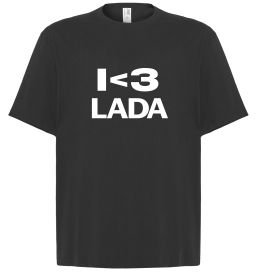 Футболка Оверсайз I <3 Lada