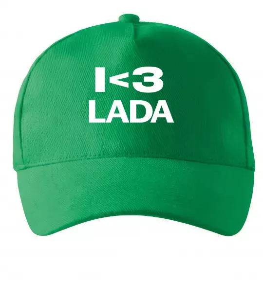 Кепка I <3 Lada Зеленый фото