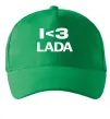Кепка I <3 Lada Зеленый фото