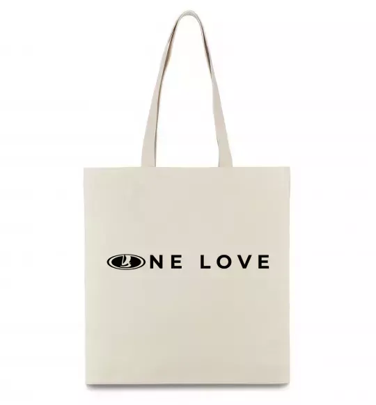 Эко-сумка Lada one love Бежевый фото