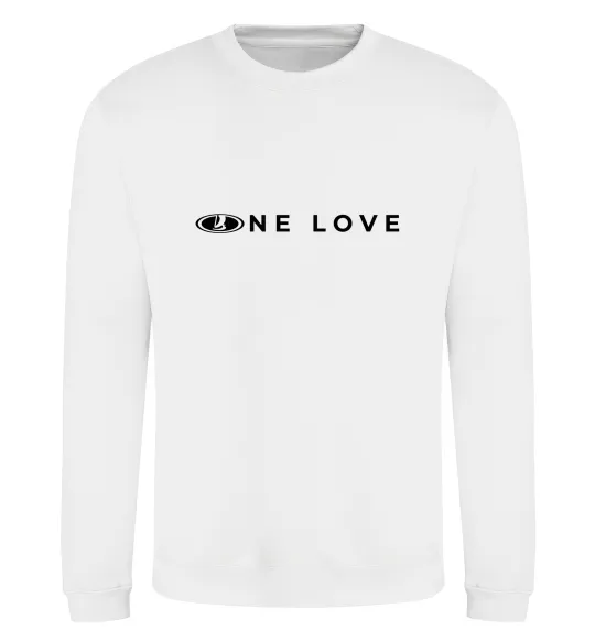 Світшот Lada one love Білий фото