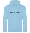 Чоловіча толстовка (худі) Lada one love Блакитний фото