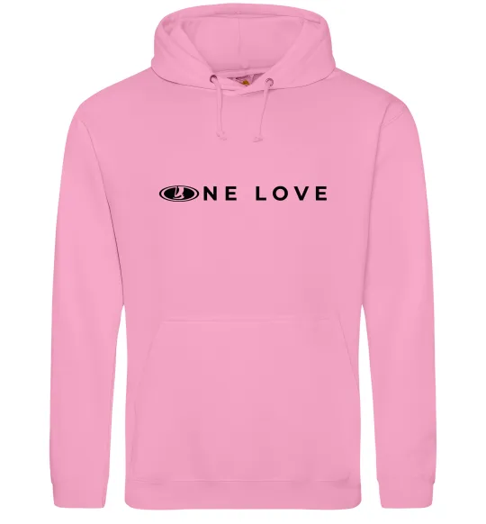 Женская толстовка (худи) Lada one love Розовый фото