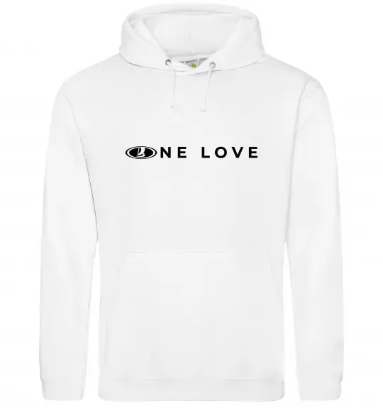 Жіноча толстовка (худі) Lada one love Білий фото