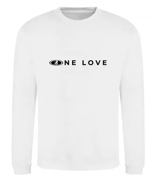 Світшот Lada one love Білий фото