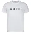 Чоловіча футболка Lada one love Білий фото