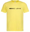 Чоловіча футболка Lada one love Лимонний фото