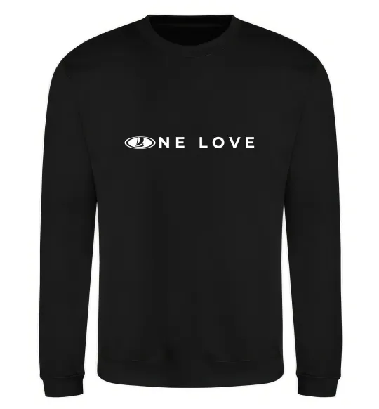 Світшот Lada one love Чорний фото