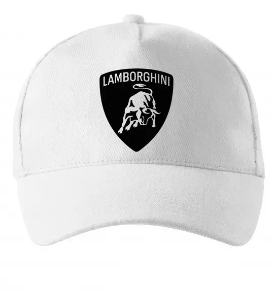 Кепка Lamborghini logo Белый фото