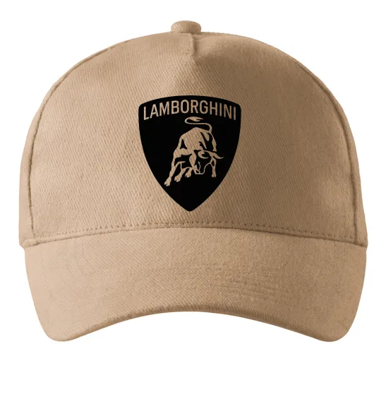 Кепка Lamborghini logo Песочный фото