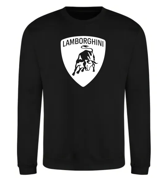 Свитшот Lamborghini logo Черный фото