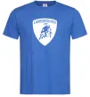 Чоловіча футболка Lamborghini logo Яскраво-синій фото