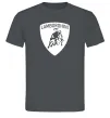 Чоловіча футболка Lamborghini logo Графіт фото