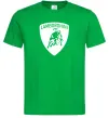 Чоловіча футболка Lamborghini logo Зелений фото