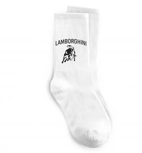Шкарпетки Lamborghini Білий фото