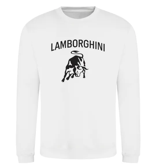 Свитшот Lamborghini Белый фото