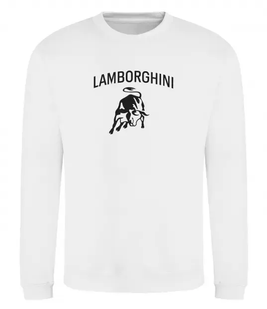 Свитшот Lamborghini Белый фото