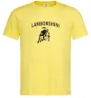 Мужская футболка Lamborghini Лимонный Мужская футболка Lamborghini Лимонный фото
