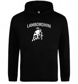 Женская толстовка (худи) Lamborghini one love Белый фото