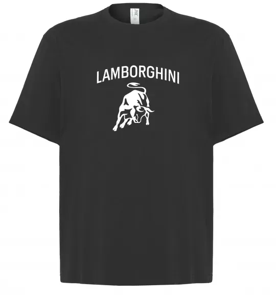 Футболка Оверсайз Lamborghini Чорний фото