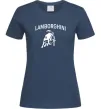 Женская футболка Lamborghini Темно-синий фото