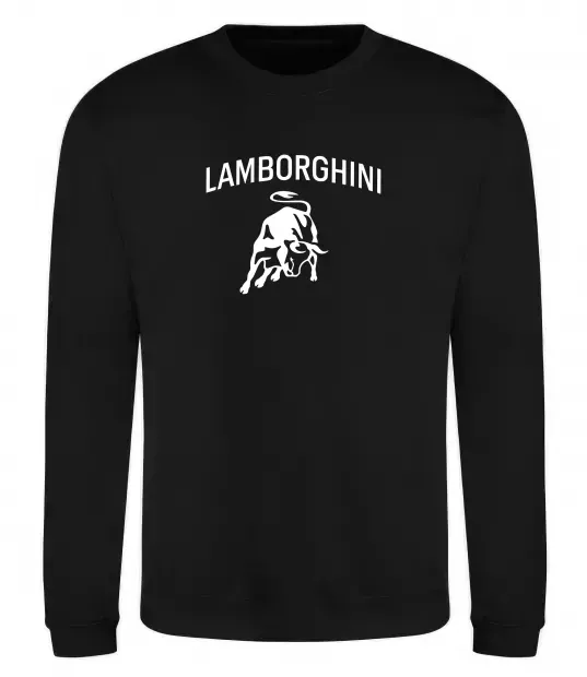 Свитшот Lamborghini Черный фото